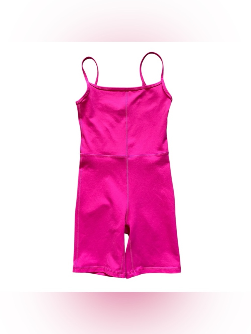 Wilfred Free Freestyle 7” Romper XS Pink Aritzia Stretch Jersey Athleisure